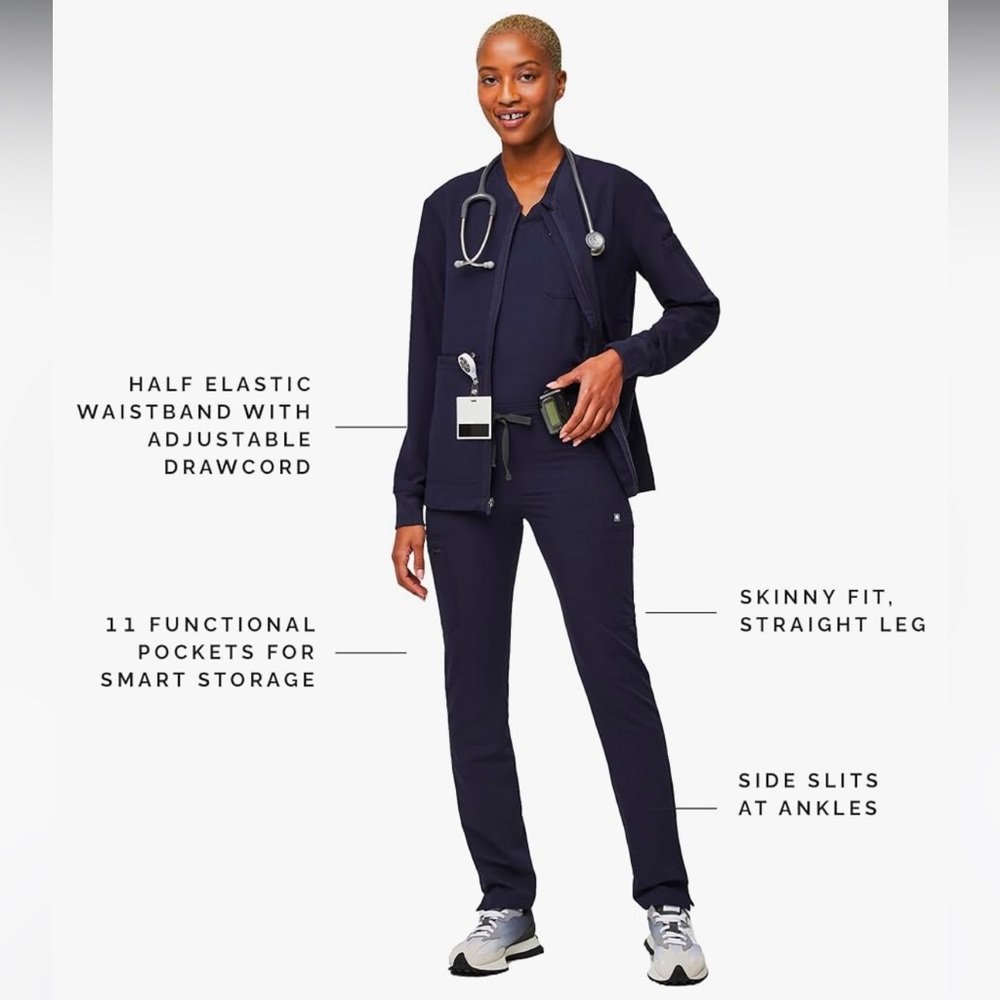 Figs Yola Skinny Scrub Pants